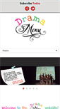 Mobile Screenshot of dramamenu.com